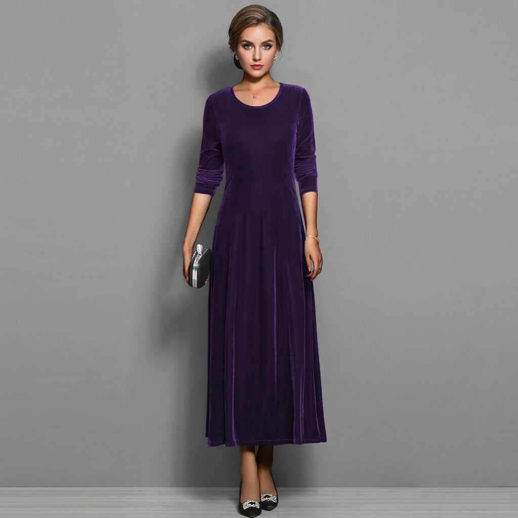 Avery | Women's Long-Sleeve Maxi Evening Dress
