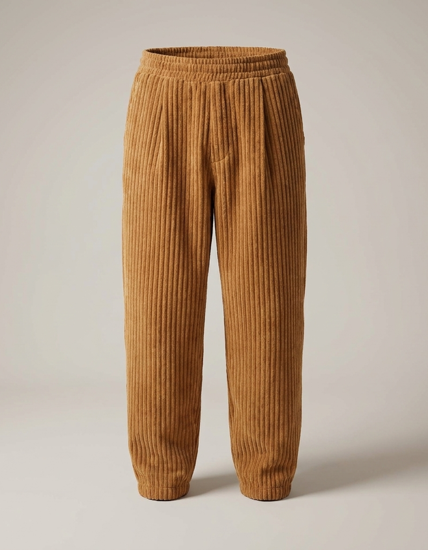 PLUXSTYLE::numise::mens-relaxed-drawstring-pants::pack-camel