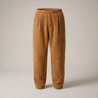 PLUXSTYLE::numise::mens-relaxed-drawstring-pants::pack-camel