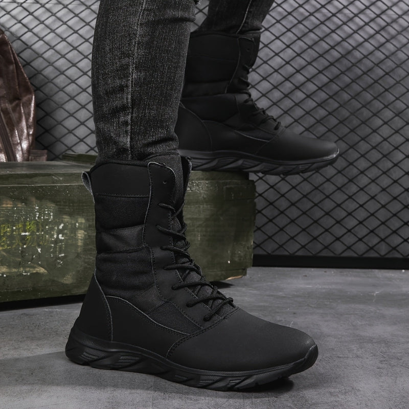 PLUXSTYLE::numise::mens-adjustable-fit-ankle-boots::lifestyle-keep-2