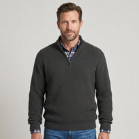 Refined Half-Zip Collar Sweater