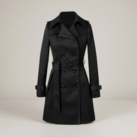 PLUXSTYLE::numise::womens-belted-parka::pack-black