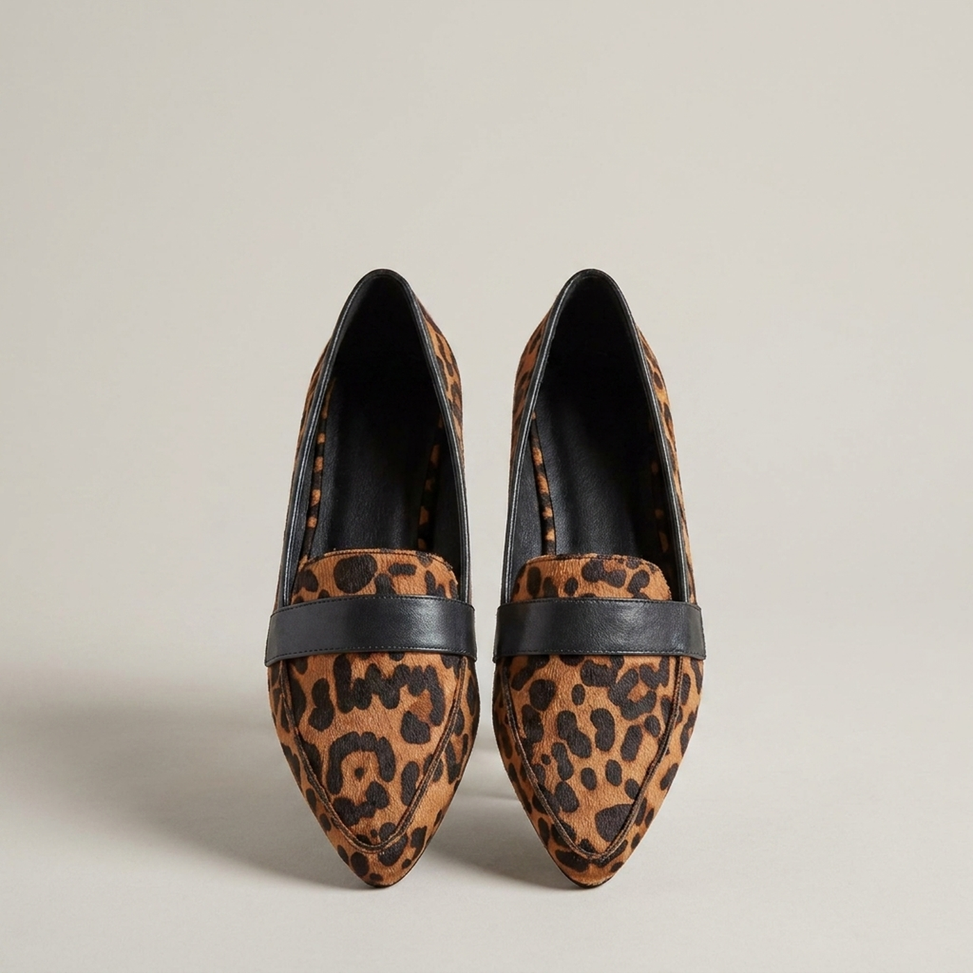 PLUXSTYLE::numise::henry-sleek-pointed-toe-loafers::pack-leopard-print