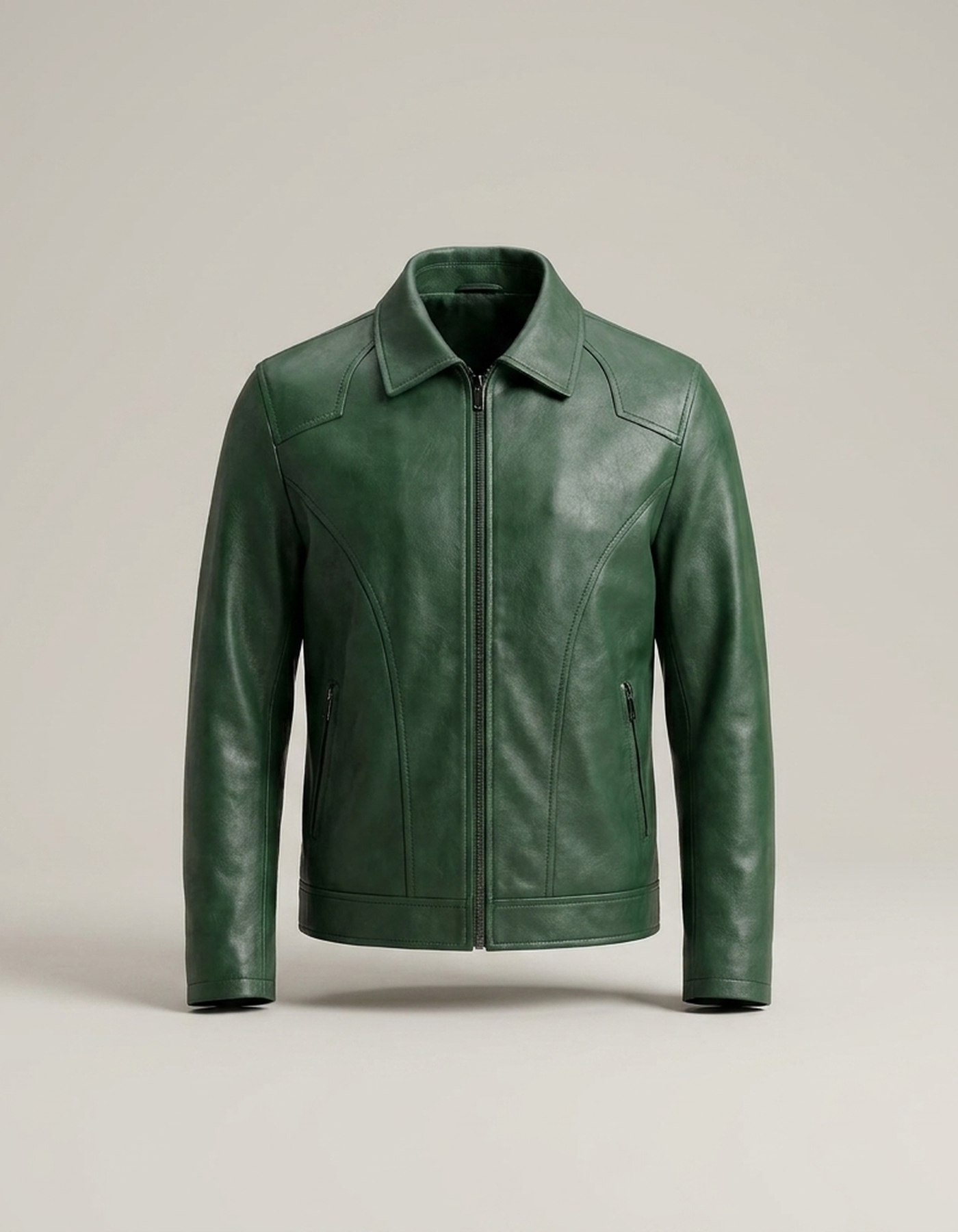 PLUXSTYLE::numise::everyday-biker-parka::pack-green