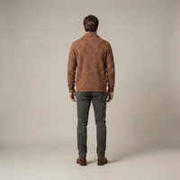 PLUXSTYLE::numise::mens-button-front-cardigan::back