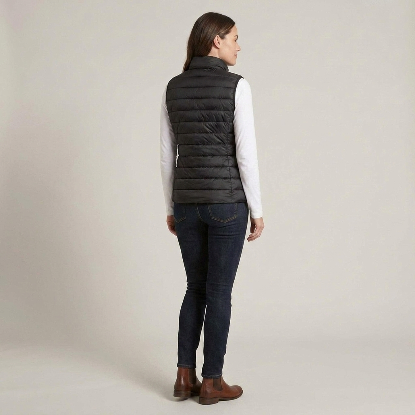 PLUXSTYLE::numise::everyday-sleeveless-parka::back