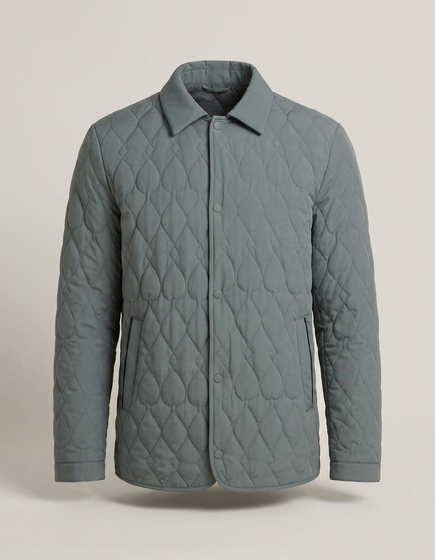 PLUXSTYLE::numise::mens-diamond-quilted-parka-1::pack-grey-green
