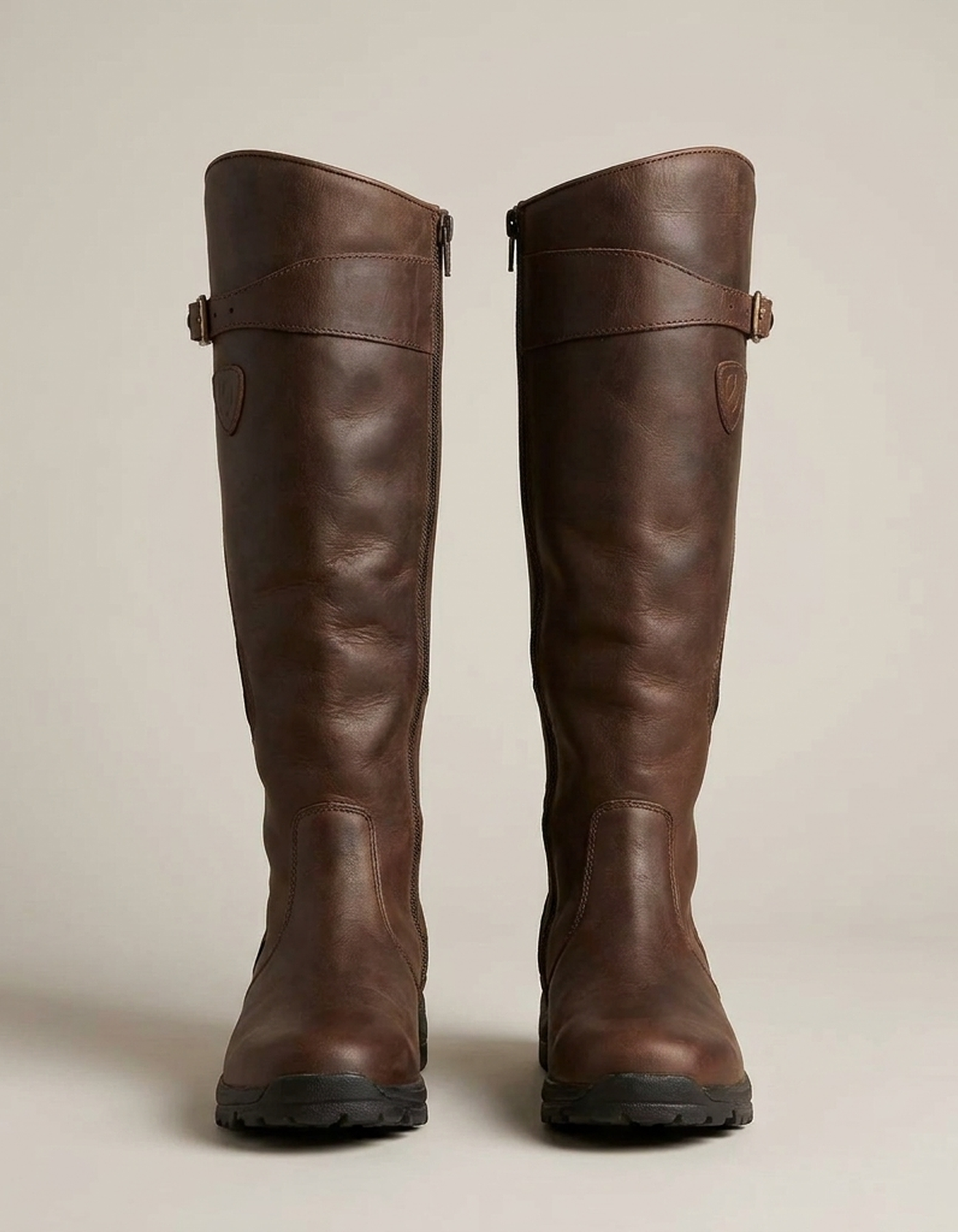 PLUXSTYLE::numise::waterproof-knee-high-boots::pack-dark-brown