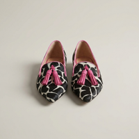 PLUXSTYLE::numise::alexis-pointed-toe-tassel-loafers::pack-pink