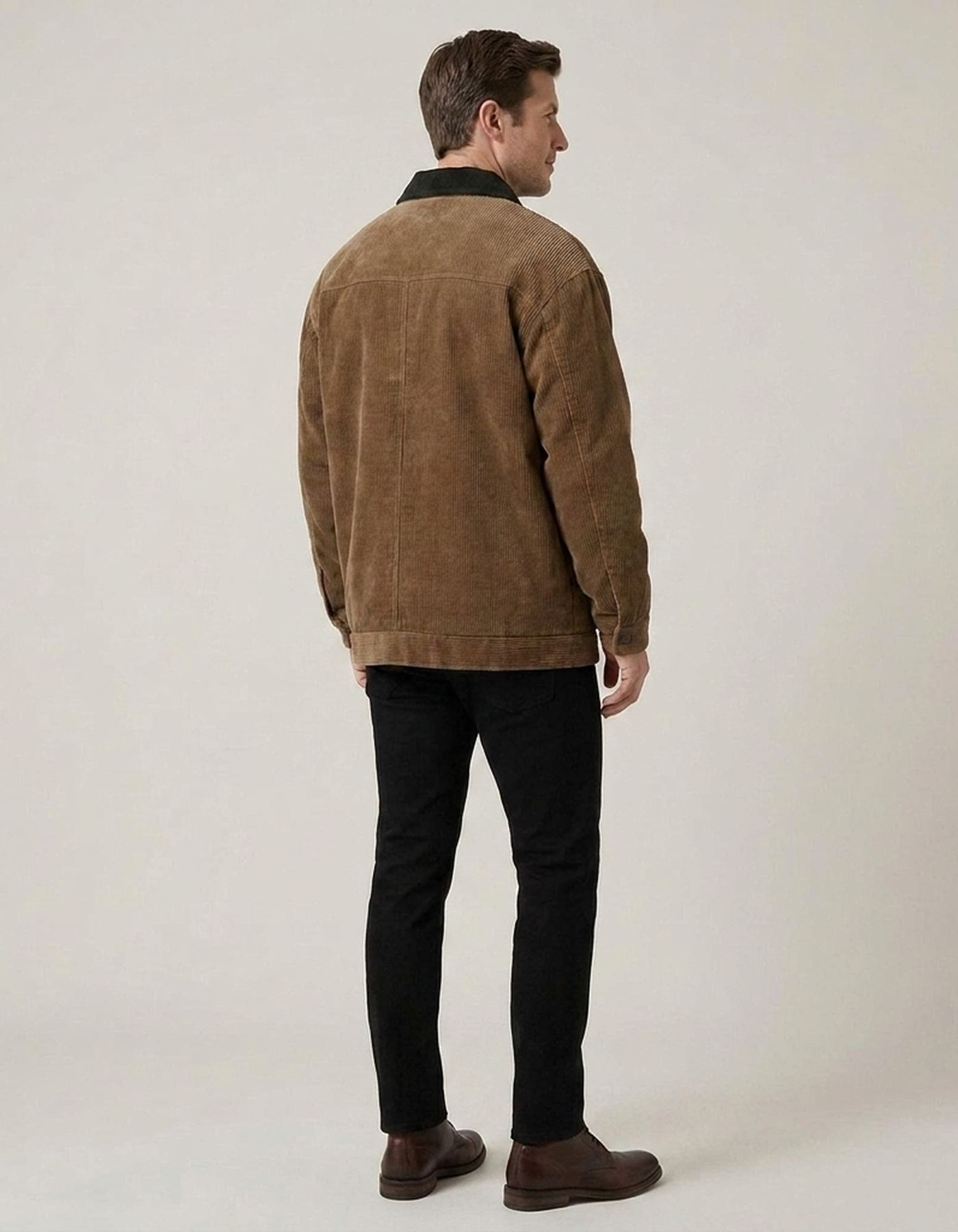 PLUXSTYLE::numise::mens-relaxed-bomber-parka::back