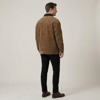 PLUXSTYLE::numise::mens-relaxed-bomber-parka::back
