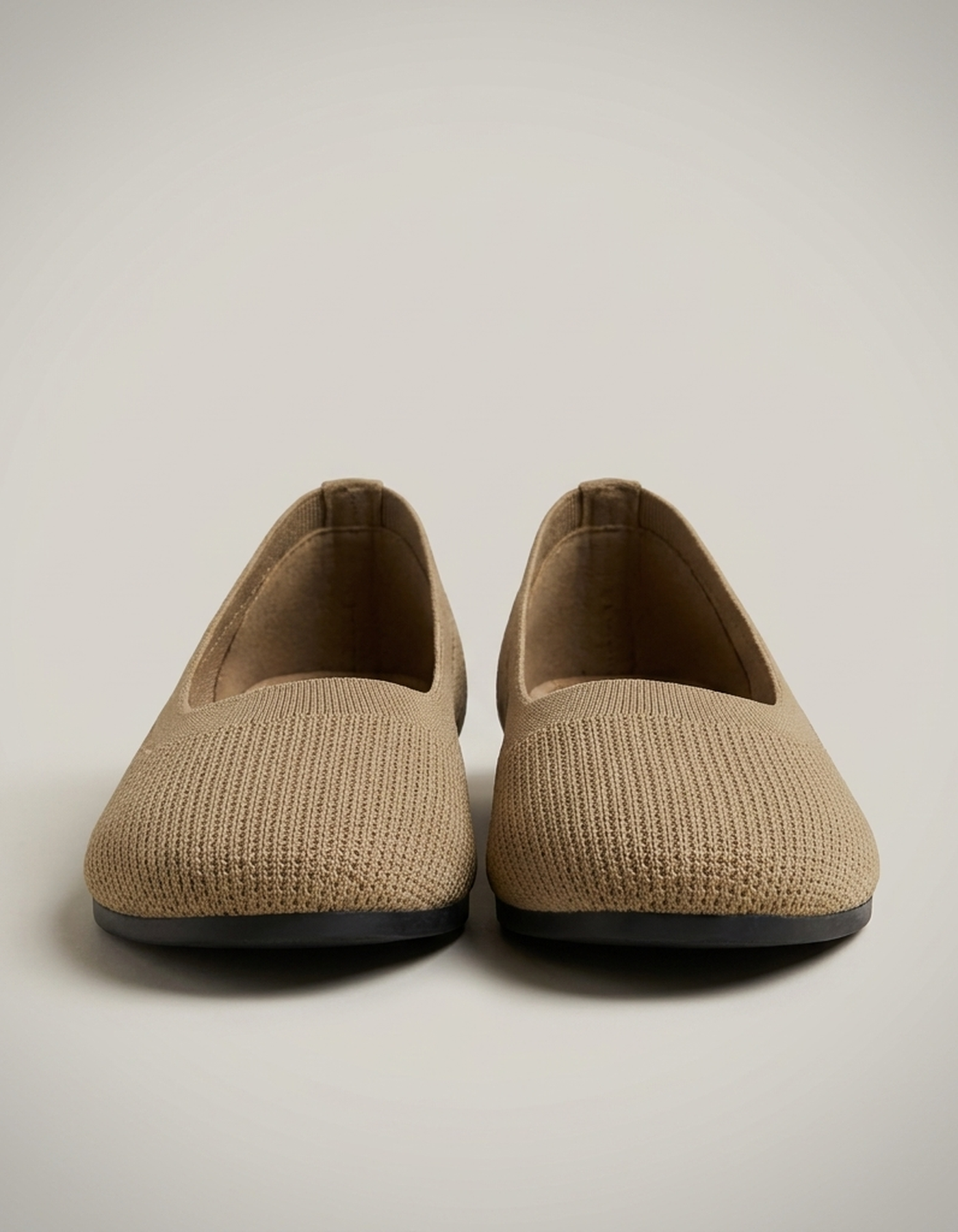 PLUXSTYLE::numise::comfort-fit-ballet-flat-footwear::pack-khaki