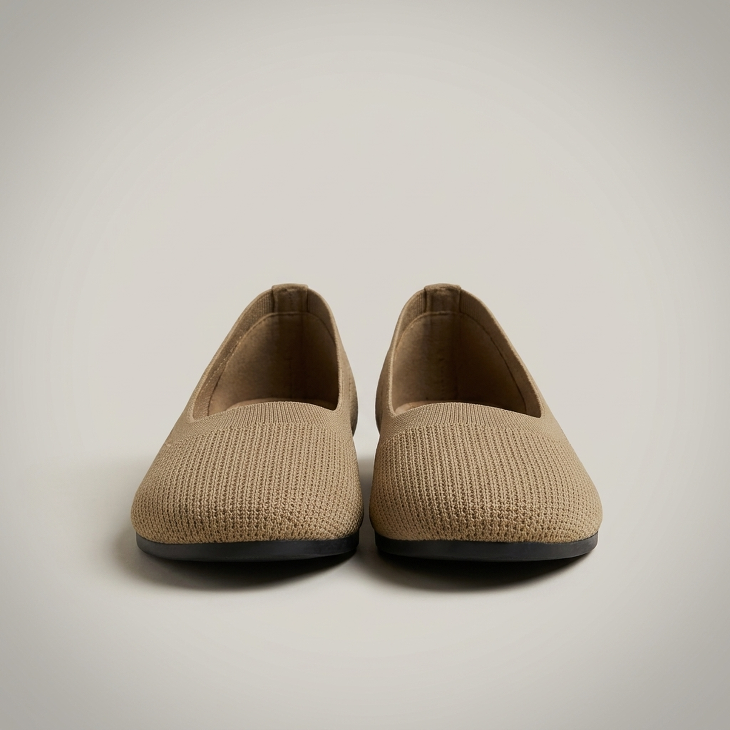 PLUXSTYLE::numise::comfort-fit-ballet-flat-footwear::pack-khaki