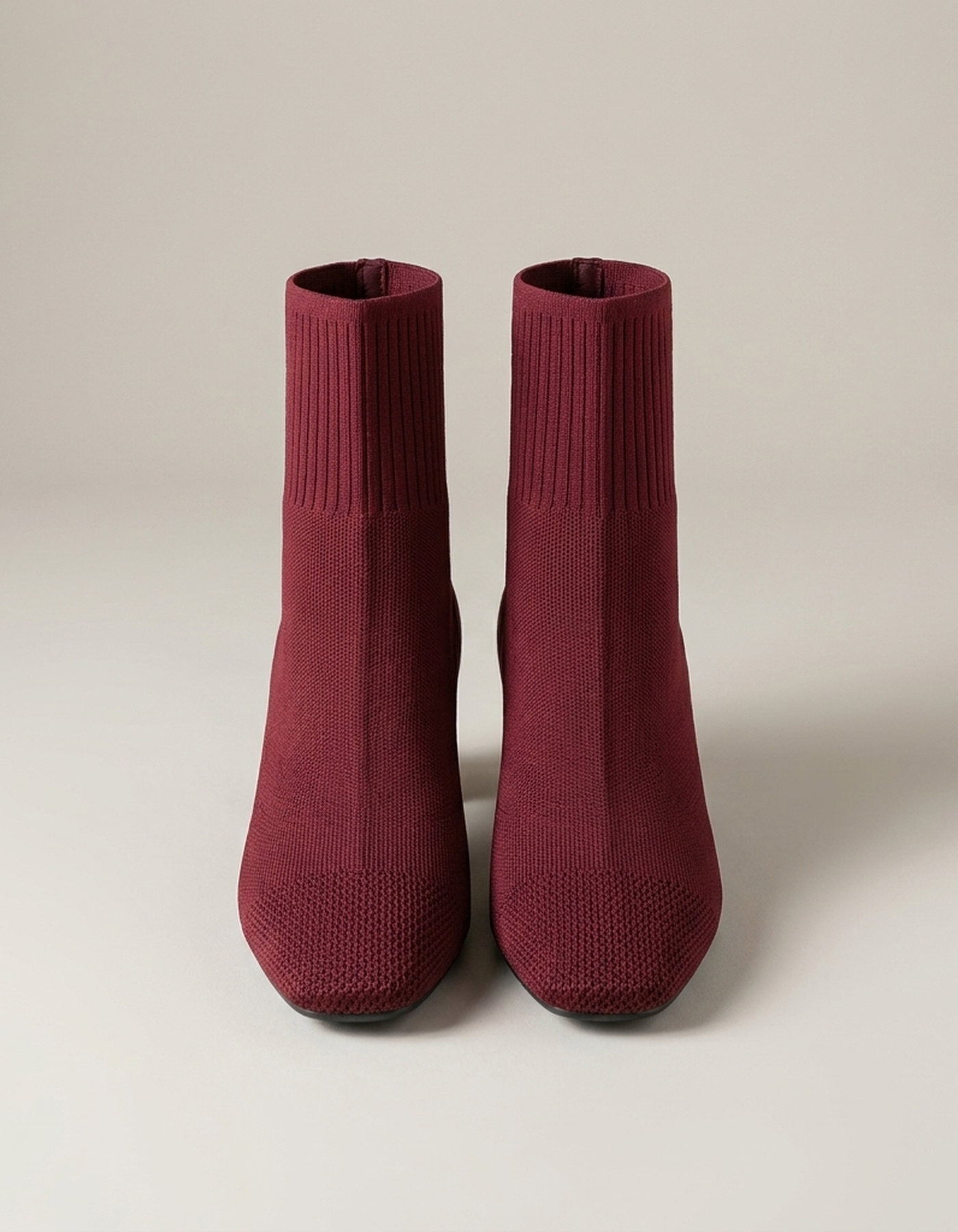 PLUXSTYLE::numise::flex-fit-ankle-boots::pack-red