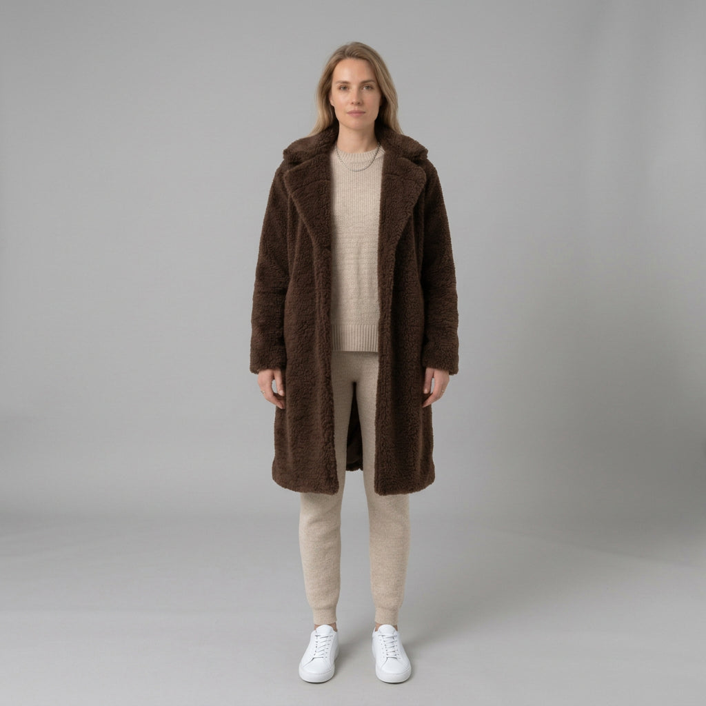 Relaxed Fit Longline Coat
