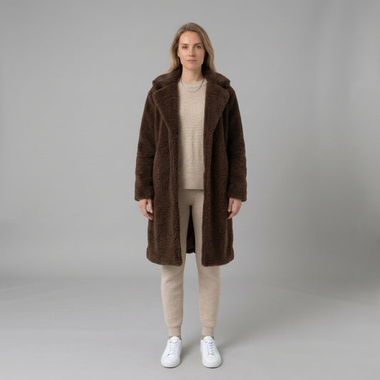Relaxed Fit Longline Coat