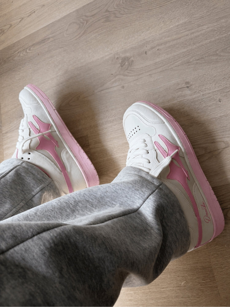 PLUXSTYLE::numise::blush-low-top-sneakers::lifestyle-keep-1