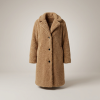 PLUXSTYLE::numise::womens-oversized-parka::pack-brown