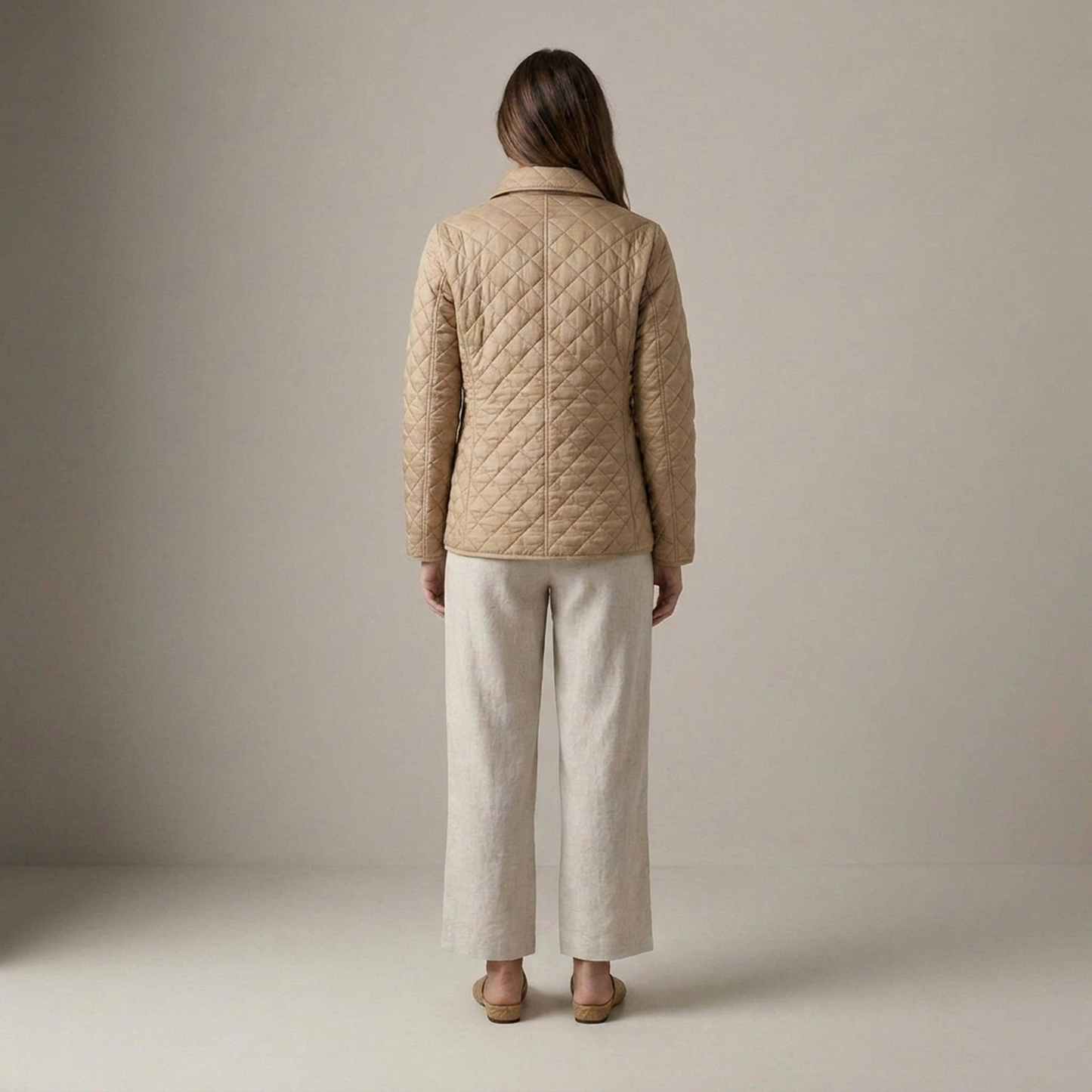 PLUXSTYLE::numise::arlisse-diamond-quilted-parka::back