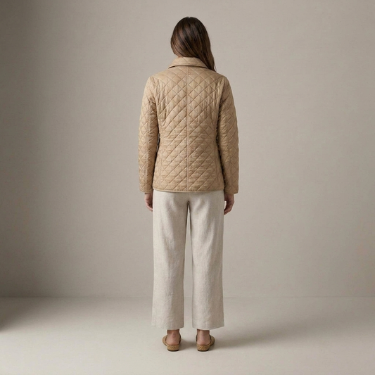 PLUXSTYLE::numise::arlisse-diamond-quilted-parka::back