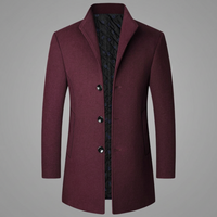 Grayson | Men's Winter Long Coat with Insulated Lining