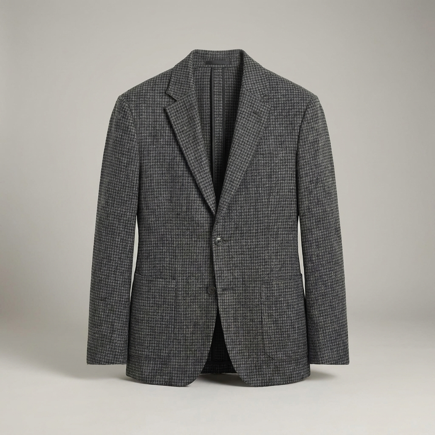 PLUXSTYLE::numise::mens-textured-tailored-parka::pack-grey