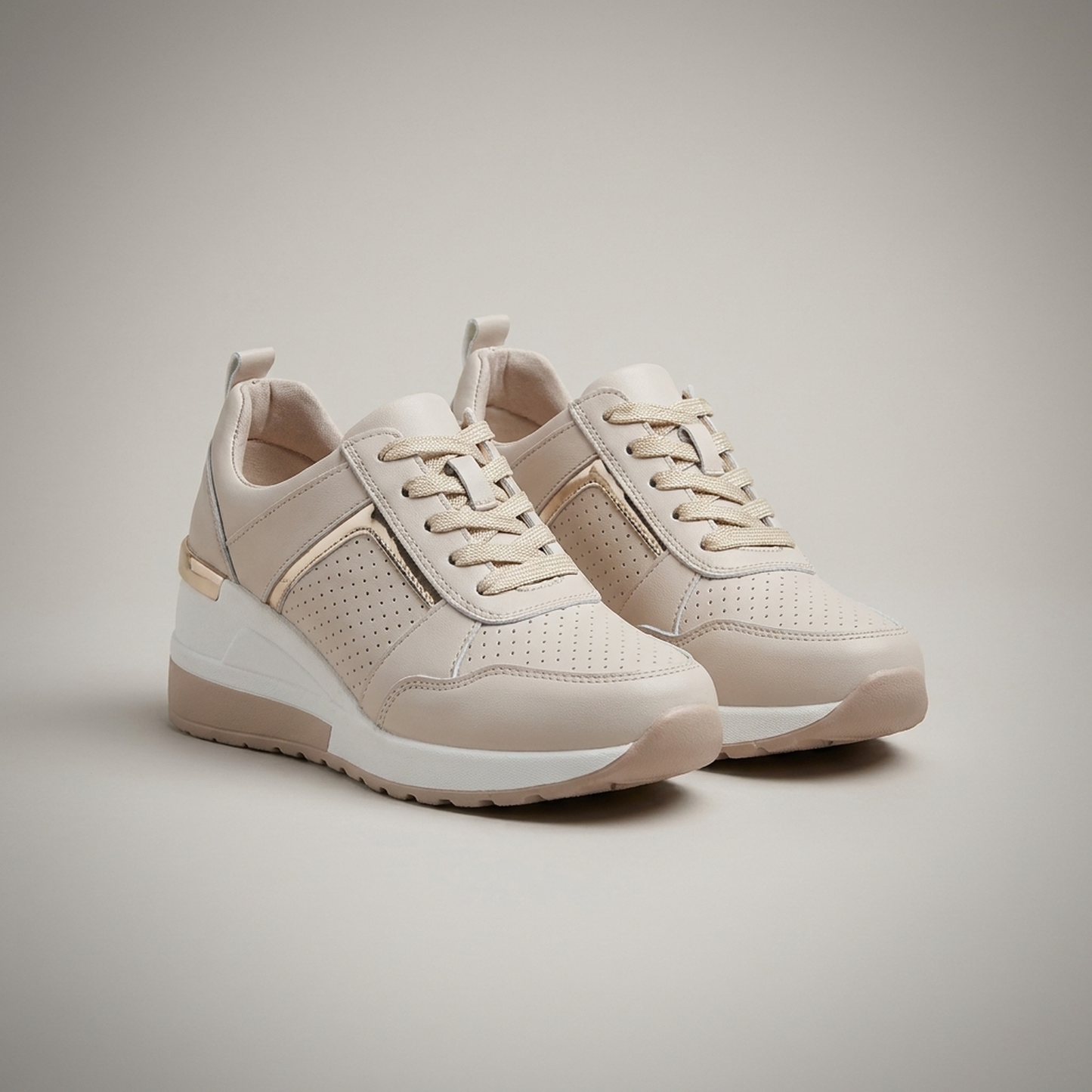 PLUXSTYLE::numise::manuela-structured-platform-sneakers::pack-beige