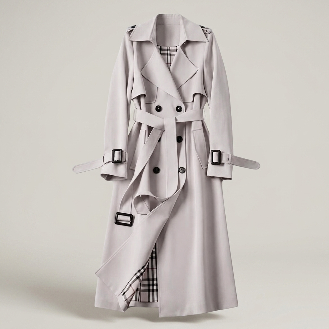 PLUXSTYLE::numise::everyday-tailored-parka::pack-grey