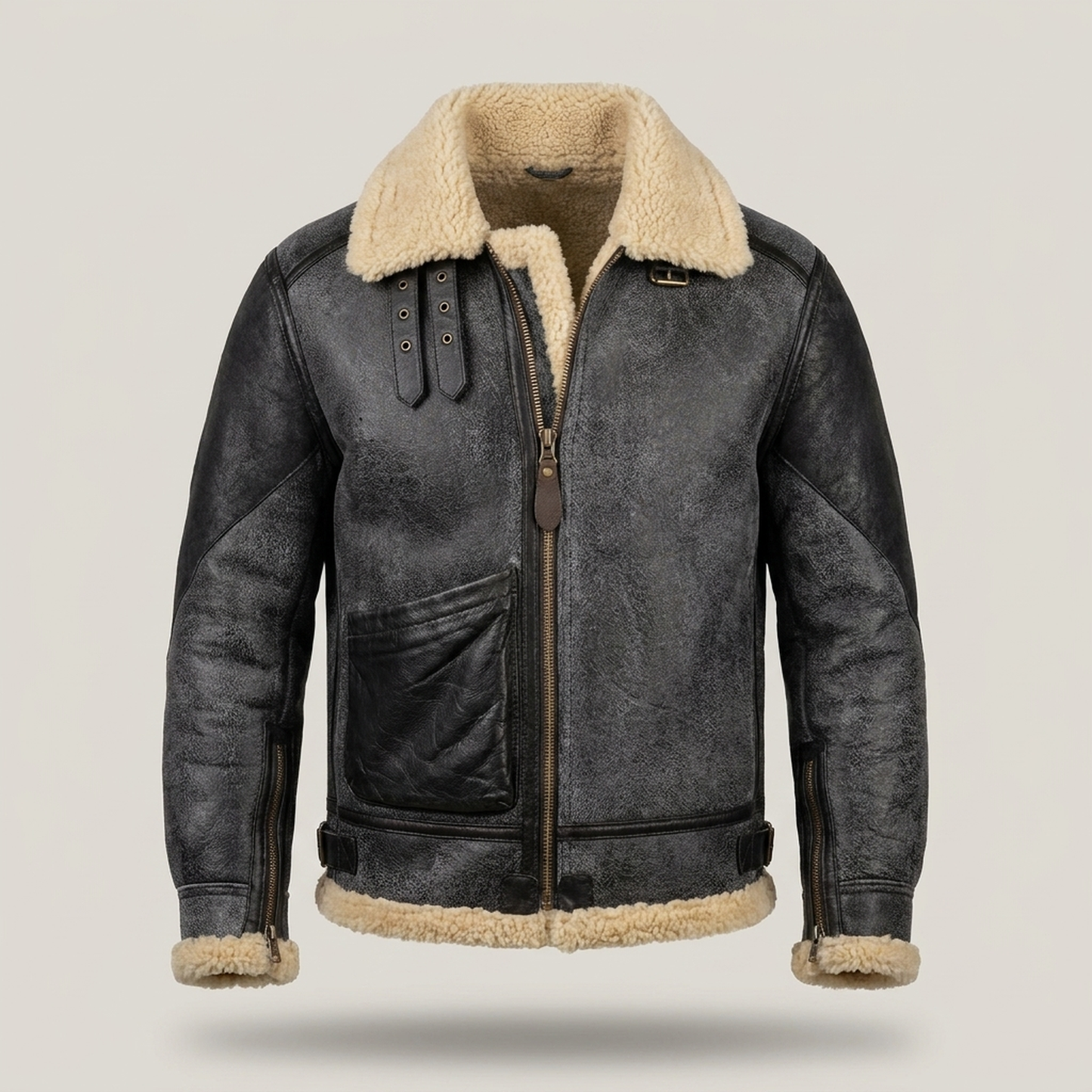 PLUXSTYLE::numise::classic-winter-parka::pack-black