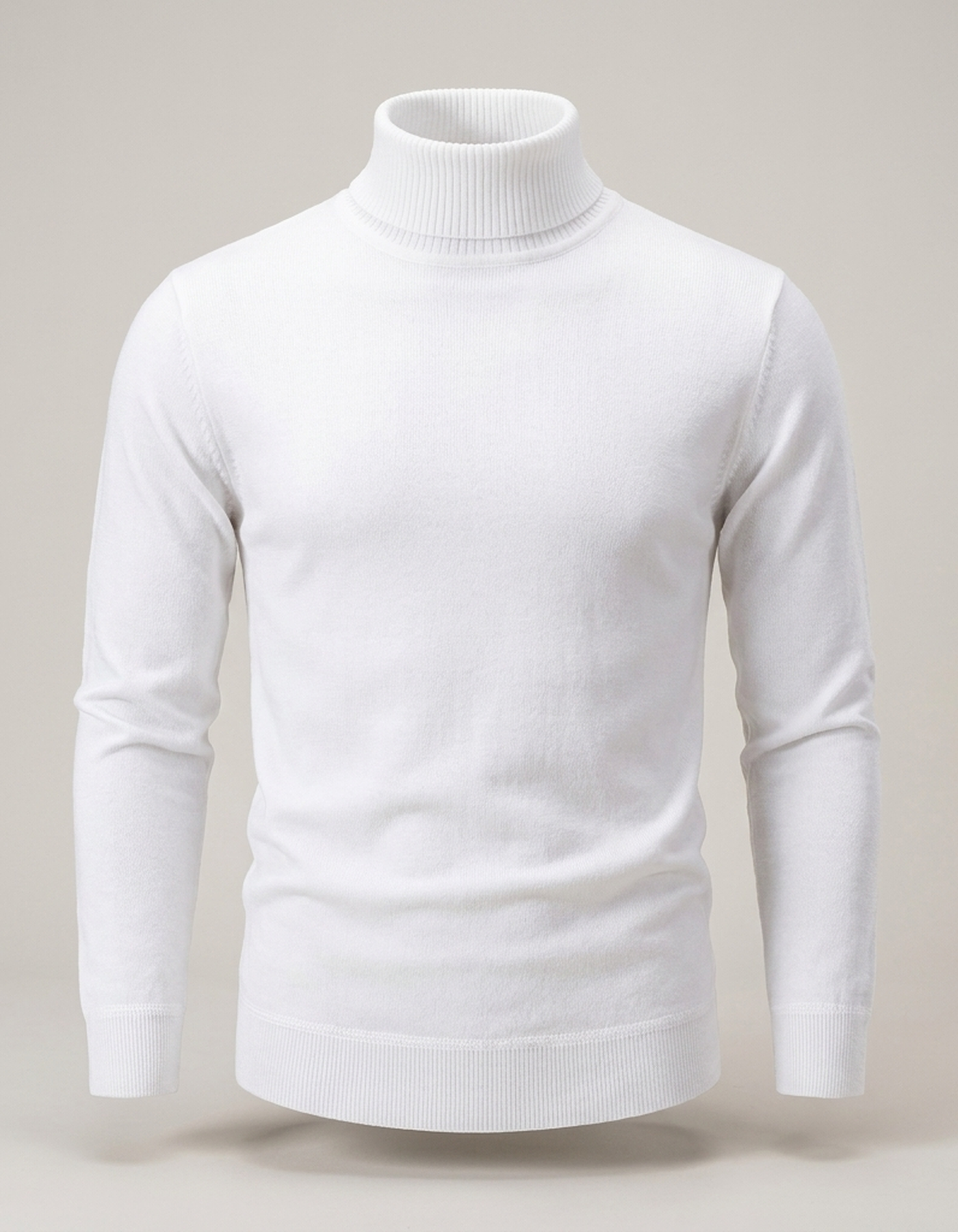 PLUXSTYLE::numise::mens-classic-turtleneck-sweater::pack-white