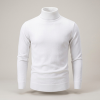 PLUXSTYLE::numise::mens-classic-turtleneck-sweater::pack-white