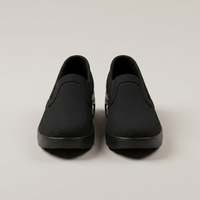 PLUXSTYLE::numise::womens-soft-step-orthopedic-loafers::pack-black