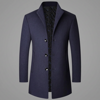 Grayson | Men's Winter Long Coat with Insulated Lining