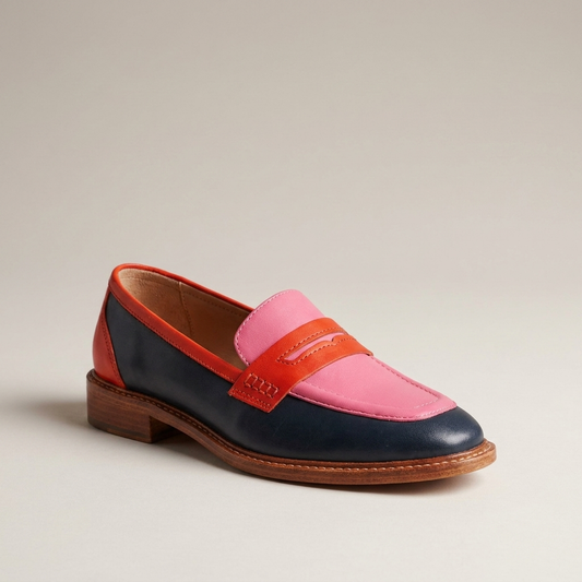 PLUXSTYLE::numise::alisette-ankle-strap-loafers::closeup-hero