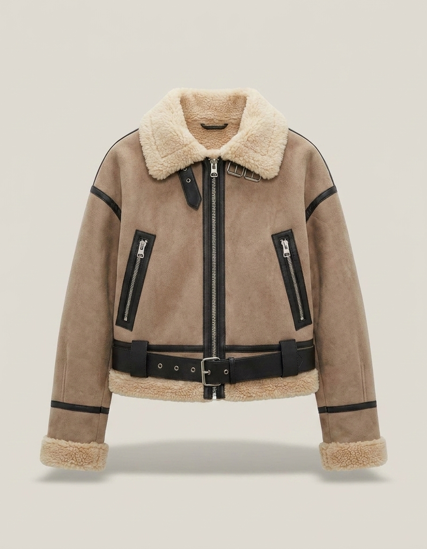 PLUXSTYLE::numise::womens-reversible-bomber-parka::pack-khaki