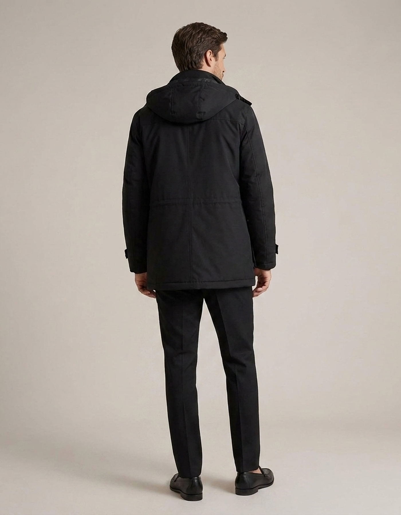 PLUXSTYLE::numise::mens-complete-winter-parka-set::back