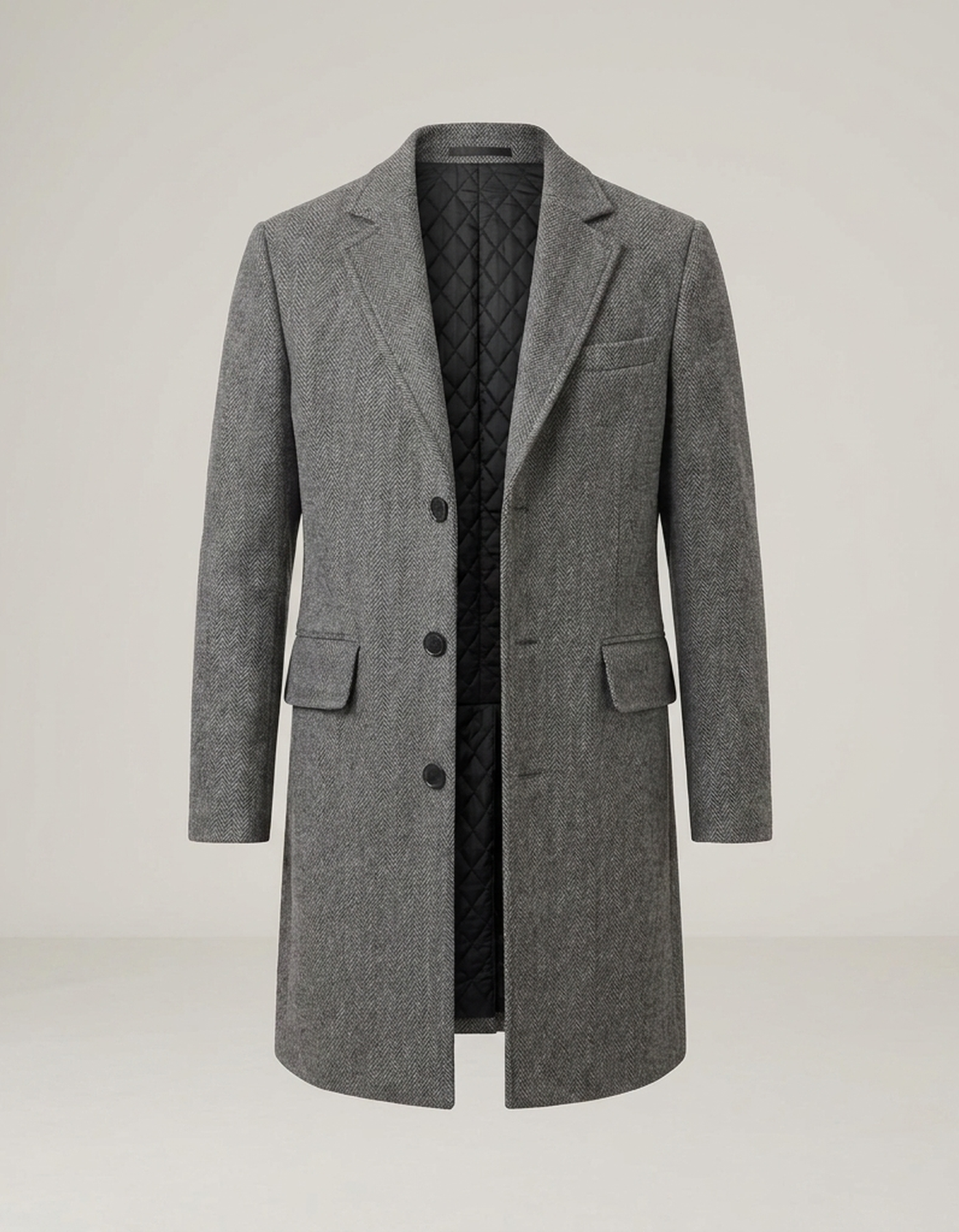 PLUXSTYLE::numise::mens-tailored-gray-overcoat::pack-gray
