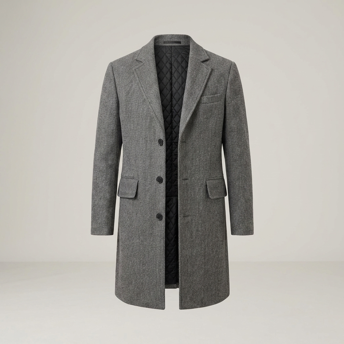 PLUXSTYLE::numise::mens-tailored-gray-overcoat::pack-gray