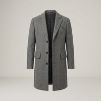 PLUXSTYLE::numise::mens-tailored-gray-overcoat::pack-gray