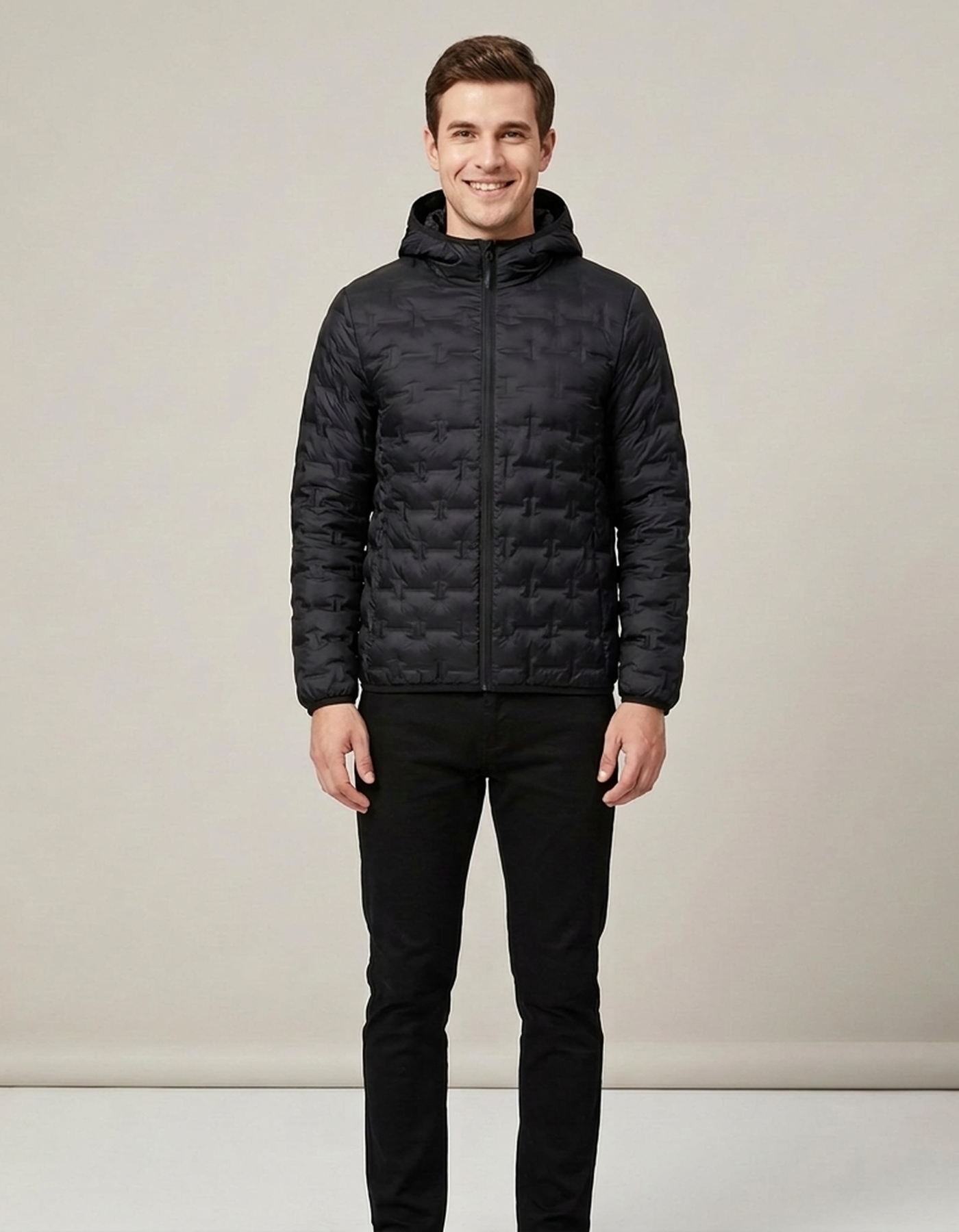 PLUXSTYLE::numise::aiden-stand-collar-parka::front