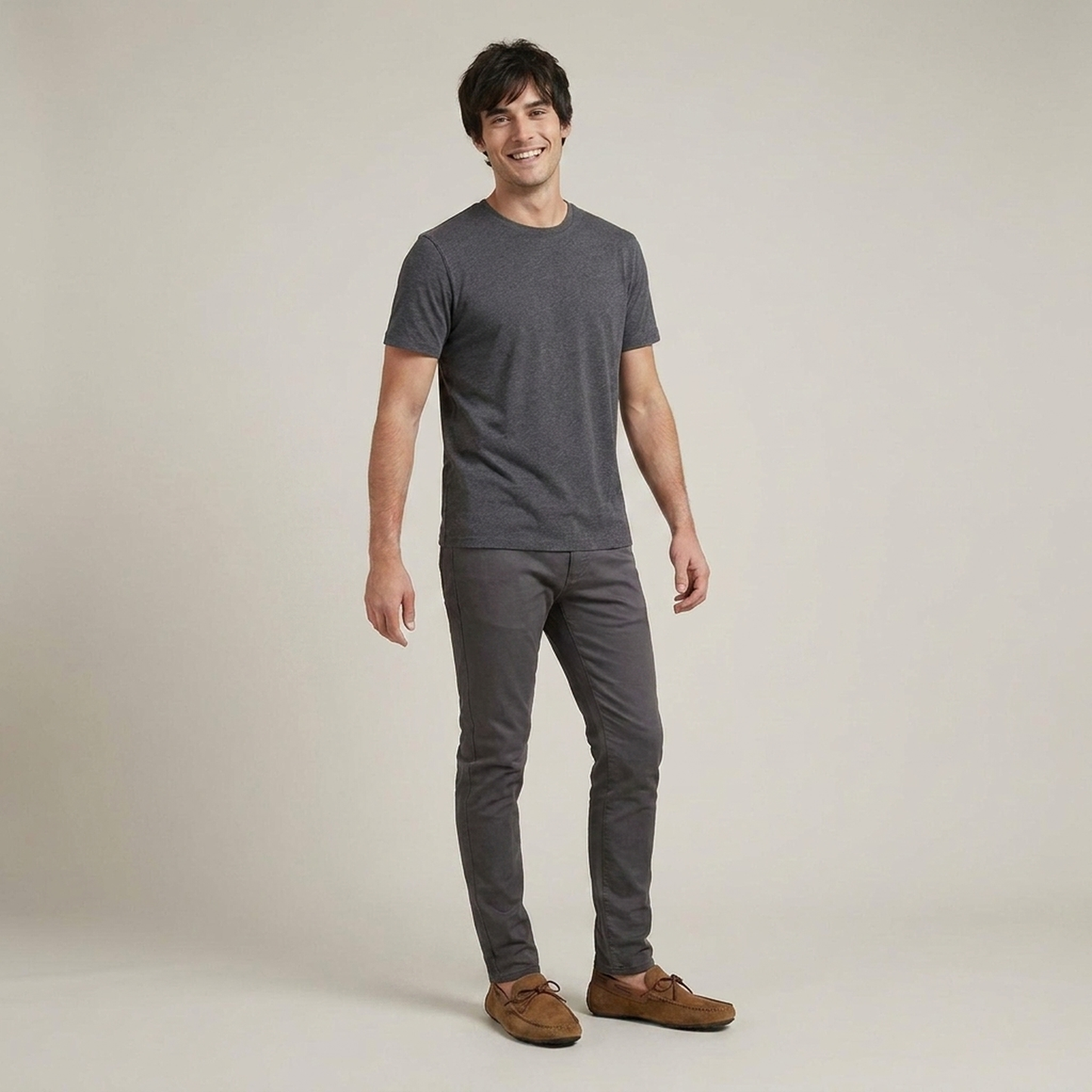 PLUXSTYLE::numise::mens-bow-lace-driving-loafers::zoom-out