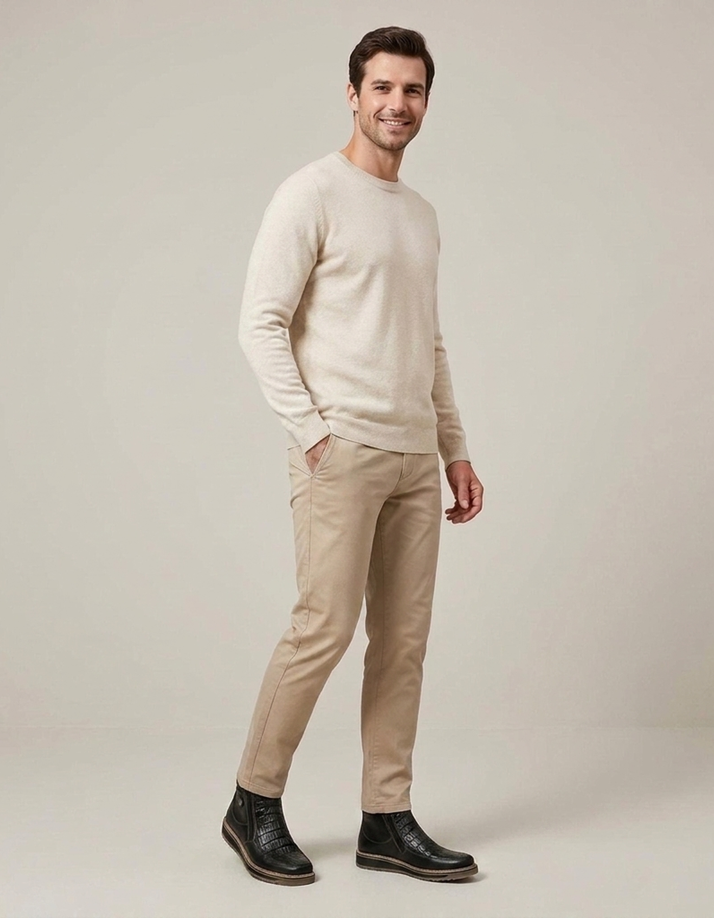 PLUXSTYLE::numise::garcia-double-zip-black-boots::zoom-out