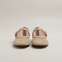 PLUXSTYLE::numise::round-toe-summer-mary-jane-shoes::pack-apricot