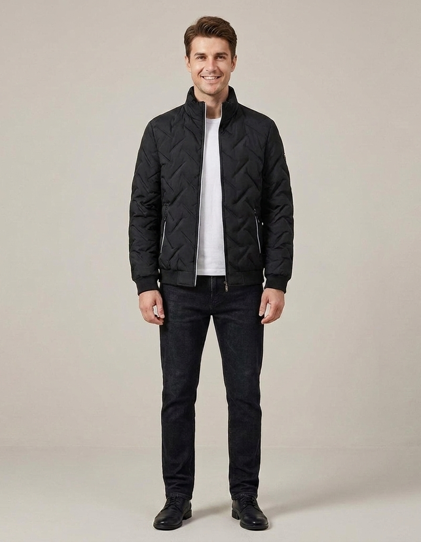 PLUXSTYLE::numise::mens-tailored-winter-parka::front