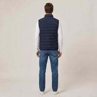 PLUXSTYLE::numise::mens-lightweight-puffer-vest::back