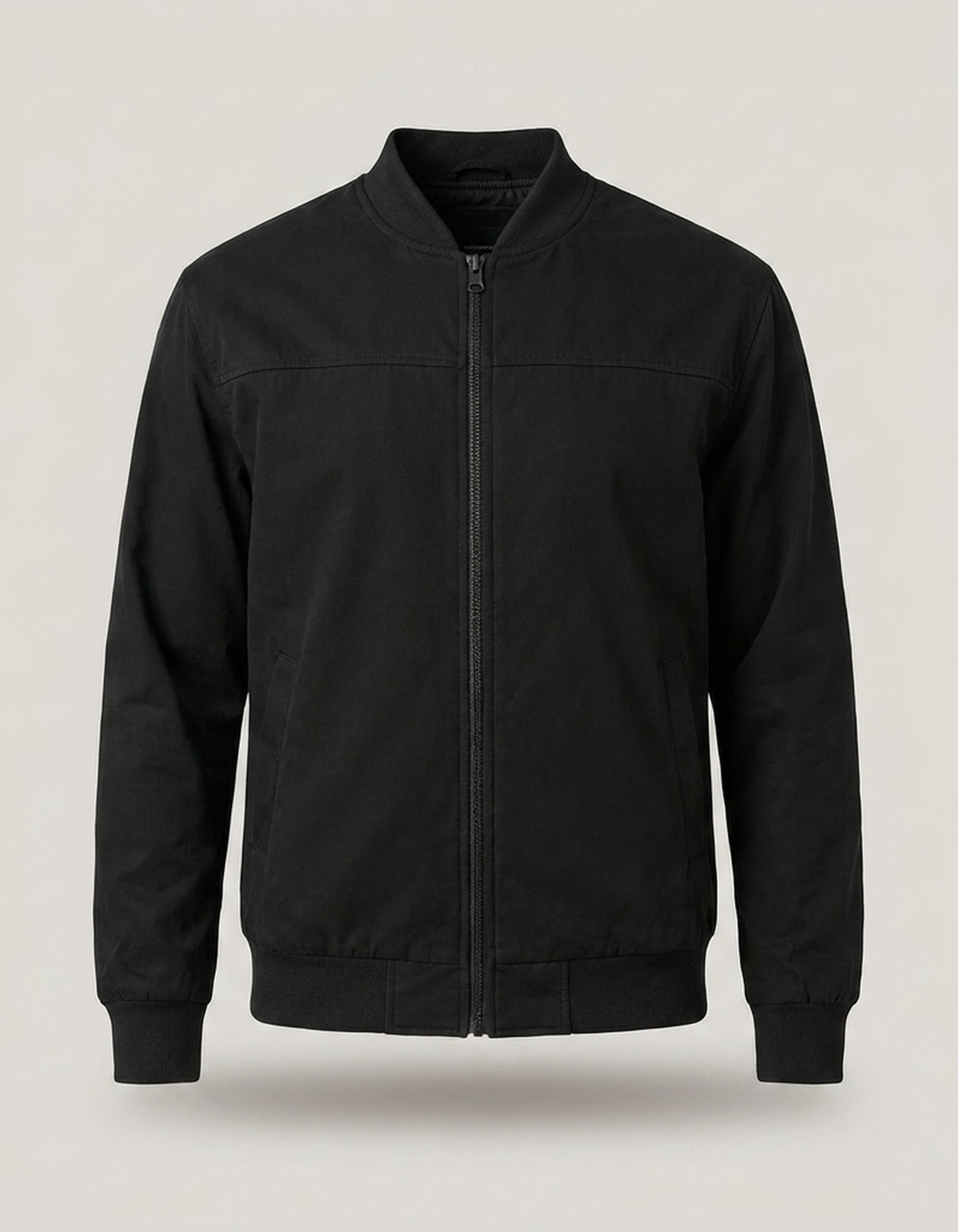 PLUXSTYLE::numise::mens-regular-fit-zip-parka::pack-black