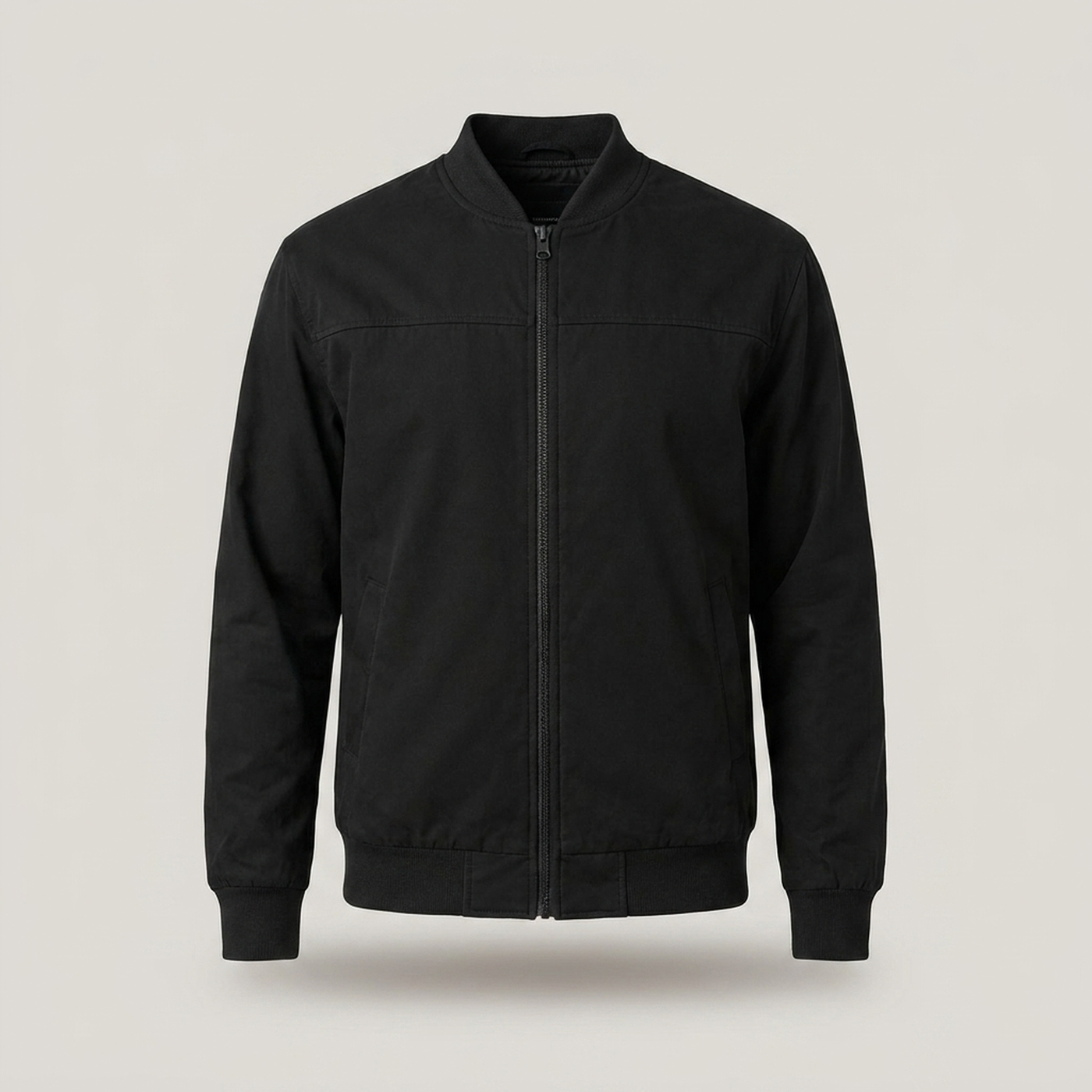 PLUXSTYLE::numise::mens-regular-fit-zip-parka::pack-black