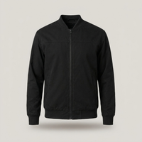 PLUXSTYLE::numise::mens-regular-fit-zip-parka::pack-black