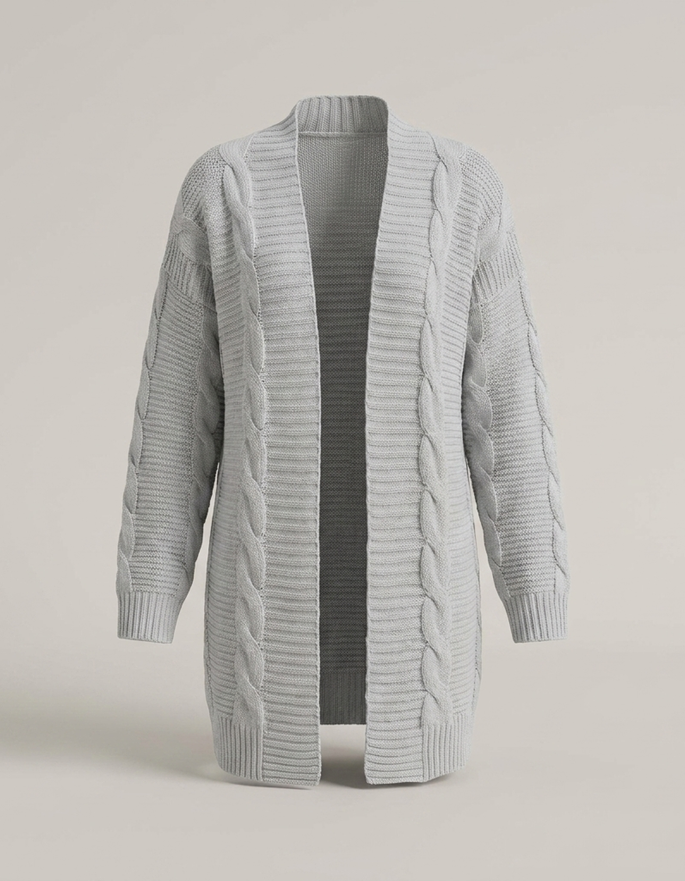 PLUXSTYLE::numise::womens-longline-cardigan-1::pack-light-gray