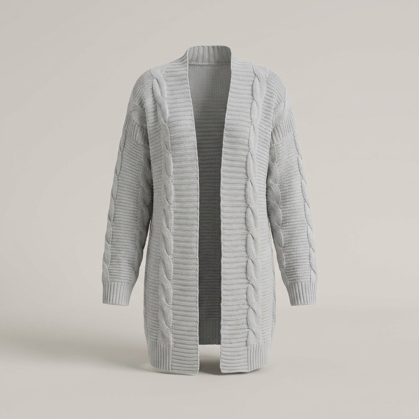 PLUXSTYLE::numise::womens-longline-cardigan-1::pack-light-gray